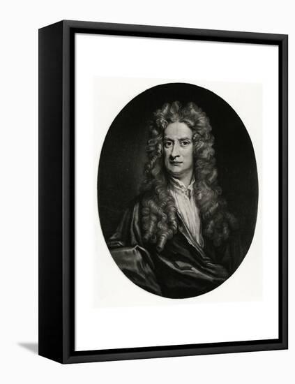 Isaac Newton, 1884-90-null-Framed Premier Image Canvas