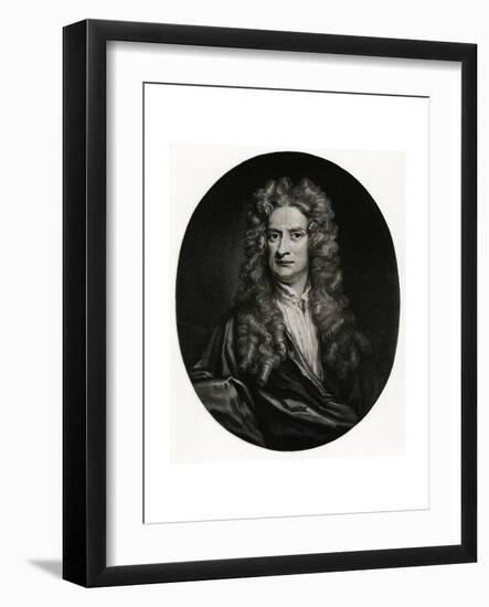 Isaac Newton, 1884-90-null-Framed Giclee Print