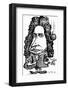 Isaac Newton, Caricature-Gary Gastrolab-Framed Photographic Print