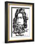 Isaac Newton, Caricature-Gary Gastrolab-Framed Photographic Print