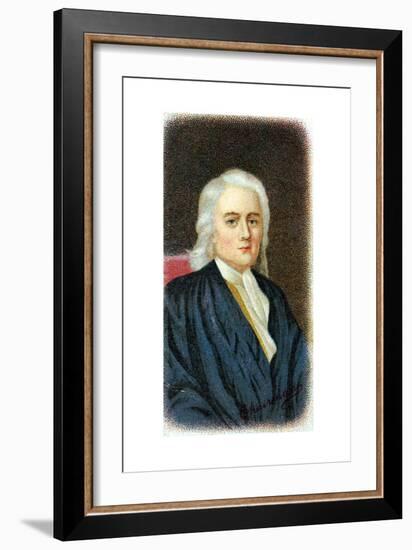 Isaac Newton, English Mathematician, Astronomer and Physicist-null-Framed Giclee Print