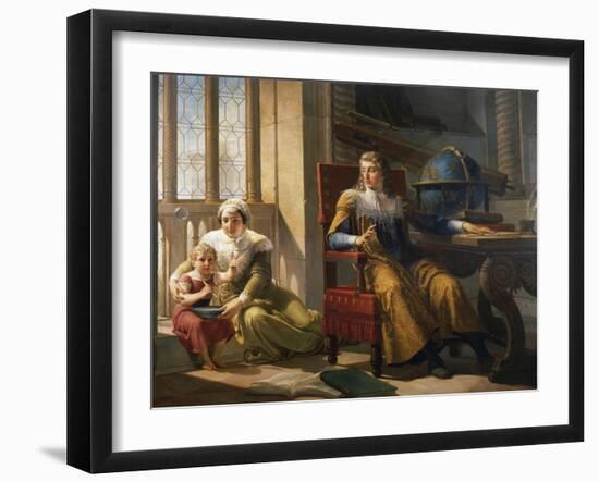 Isaac Newton's Discovery of the Refraction of Light, 1827-Pelagio Palagi-Framed Giclee Print