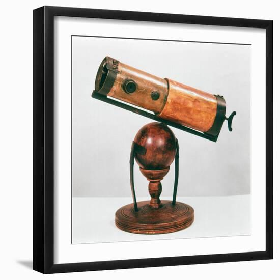 Isaac Newton's Reflecting Telescope, 1668-Sir Isaac Newton-Framed Photographic Print