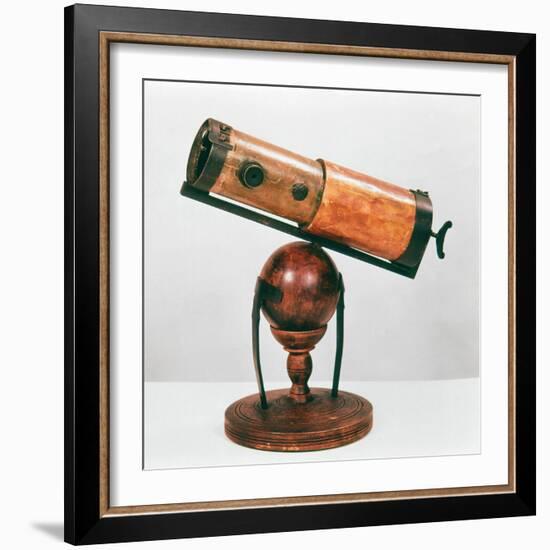 Isaac Newton's Reflecting Telescope, 1668-Sir Isaac Newton-Framed Photographic Print