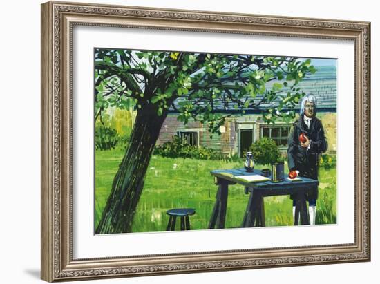 Isaac Newton (Woolsthorpe-By-Colsterworth-null-Framed Giclee Print