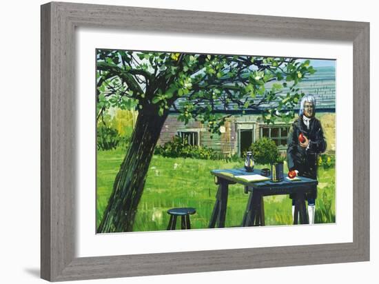 Isaac Newton (Woolsthorpe-By-Colsterworth-null-Framed Giclee Print