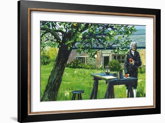 Isaac Newton (Woolsthorpe-By-Colsterworth-null-Framed Giclee Print