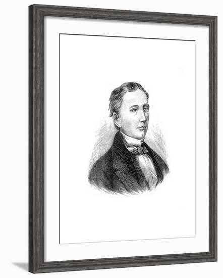 Isaac Pitman, 19th Century British Inventor of a System of Shorthand Writing, 1900-null-Framed Giclee Print