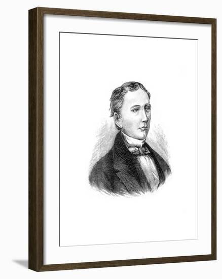 Isaac Pitman, 19th Century British Inventor of a System of Shorthand Writing, 1900-null-Framed Giclee Print