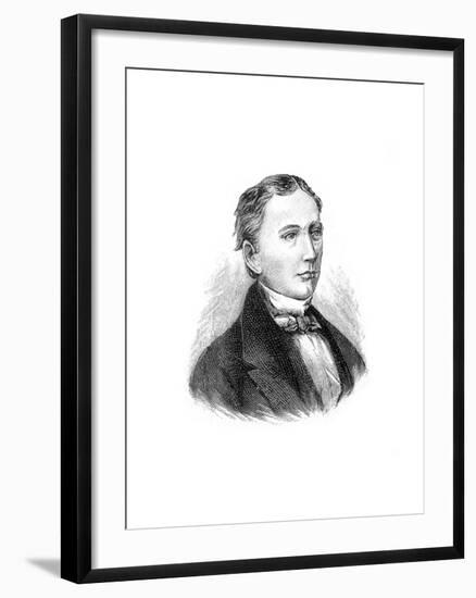 Isaac Pitman, 19th Century British Inventor of a System of Shorthand Writing, 1900-null-Framed Giclee Print