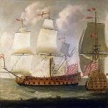 Double Description of an Armed Ship 'Indiaman', from the Time of King William III (William Iii) of-Isaac Sailmaker-Giclee Print