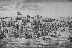 Double Description of an Armed Ship 'Indiaman', from the Time of King William III (William Iii) of-Isaac Sailmaker-Giclee Print