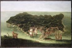 'The Battle of Malaga', c1704-Isaac Sailmaker-Framed Giclee Print