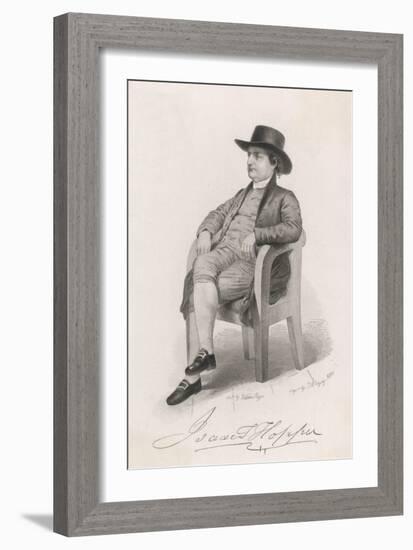 Isaac Tatem Hopper-William Page-Framed Art Print