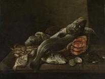 Still Life with Fish-Isaac van Duynen-Framed Art Print