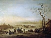 Country Inn with Horse and Wagon-Isaac Van Ostade-Art Print