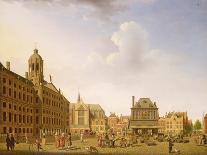 Dam Square - Amsterdam, 1782-Isaak Ouwater-Giclee Print