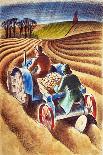 Planting Potatoes, 1953-Isabel Alexander-Framed Giclee Print