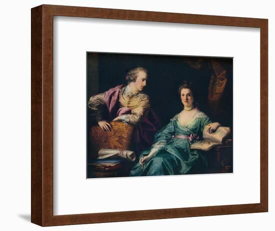 'Isabel and Thomas Crathorne', 1767-Francis Cotes-Framed Premium Giclee Print