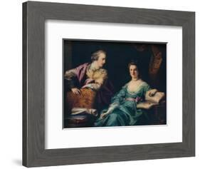 'Isabel and Thomas Crathorne', 1767-Francis Cotes-Framed Giclee Print