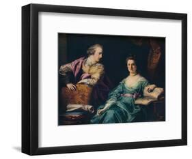 'Isabel and Thomas Crathorne', 1767-Francis Cotes-Framed Giclee Print