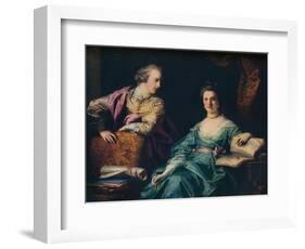 'Isabel and Thomas Crathorne', 1767-Francis Cotes-Framed Giclee Print