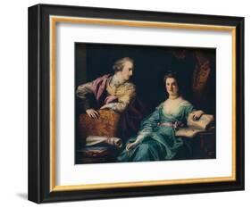 'Isabel and Thomas Crathorne', 1767-Francis Cotes-Framed Giclee Print