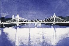 Barnes Railway Bridge, 1995-Isabel Hutchison-Giclee Print