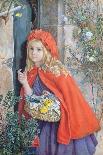 Little Red Riding Hood, 1862 (W/C and Gouache on Paper)-Isabel Oakley Naftel-Giclee Print