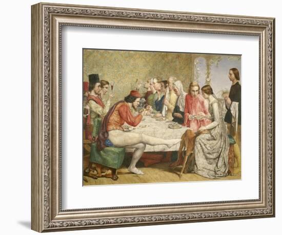 Isabella, 1849-John Everett Millais-Framed Giclee Print