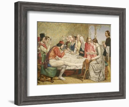 Isabella, 1849-John Everett Millais-Framed Giclee Print