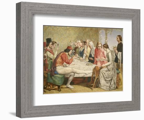 Isabella, 1849-John Everett Millais-Framed Giclee Print