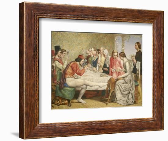 Isabella, 1849-John Everett Millais-Framed Giclee Print