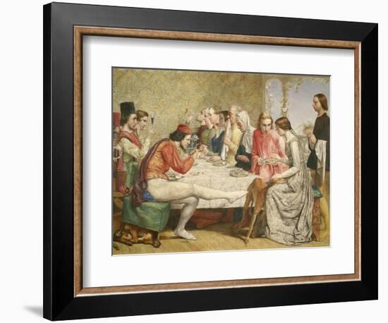 Isabella, 1849-John Everett Millais-Framed Giclee Print