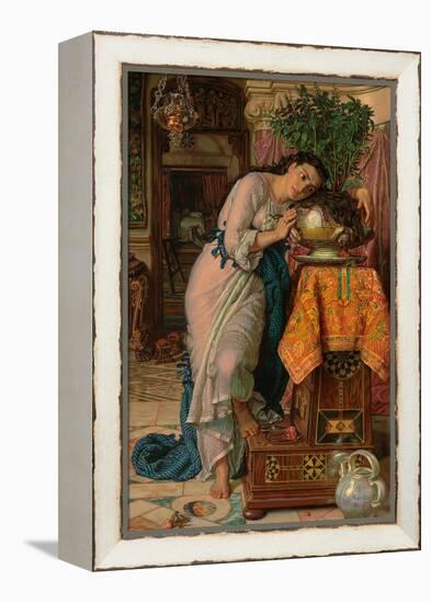 Isabella and the Pot of Basil, 1867-William Holman Hunt-Framed Premier Image Canvas