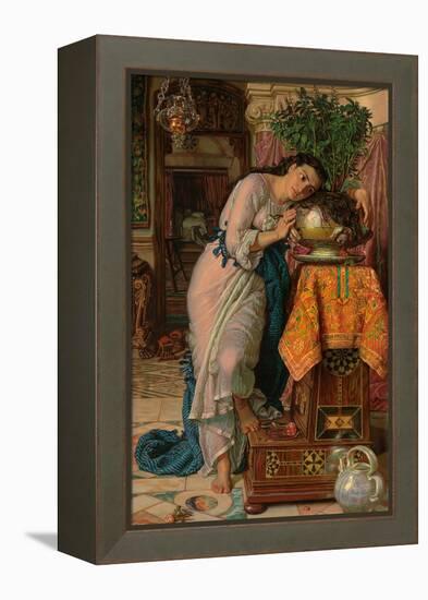 Isabella and the Pot of Basil, 1867-William Holman Hunt-Framed Premier Image Canvas