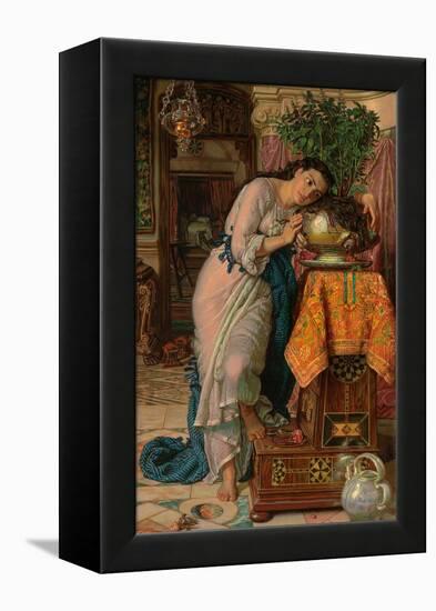 Isabella and the Pot of Basil, 1867-William Holman Hunt-Framed Premier Image Canvas