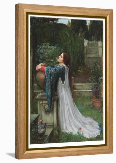 Isabella and the Pot of Basil, 1907 (Oil on Canvas)-John William Waterhouse-Framed Premier Image Canvas