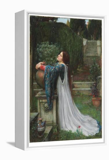 Isabella and the Pot of Basil, 1907 (Oil on Canvas)-John William Waterhouse-Framed Premier Image Canvas