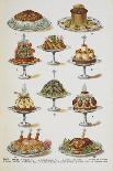 Assorted Vegetable Dishes-Isabella Beeton-Giclee Print