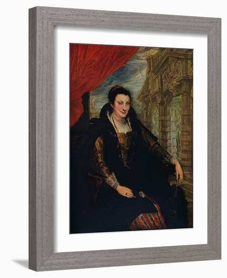 'Isabella Brant', 1621-Peter Paul Rubens-Framed Giclee Print