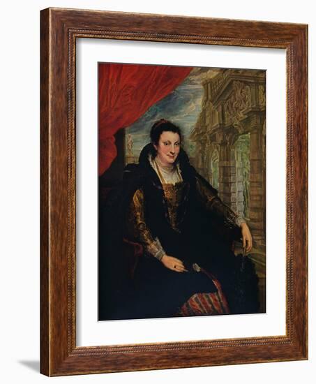 'Isabella Brant', 1621-Peter Paul Rubens-Framed Giclee Print