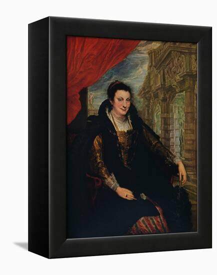 'Isabella Brant', 1621-Peter Paul Rubens-Framed Premier Image Canvas