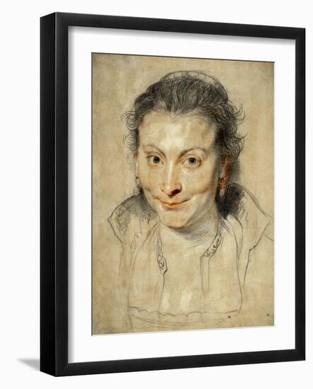 Isabella Brant, Rubens' First Wife, 1621-Peter Paul Rubens-Framed Giclee Print