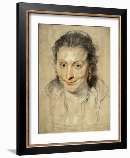 Isabella Brant, Rubens' First Wife, 1621-Peter Paul Rubens-Framed Giclee Print