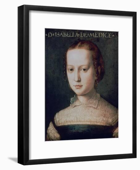 Isabella De Medici, 16th Century-Agnolo Bronzino-Framed Giclee Print