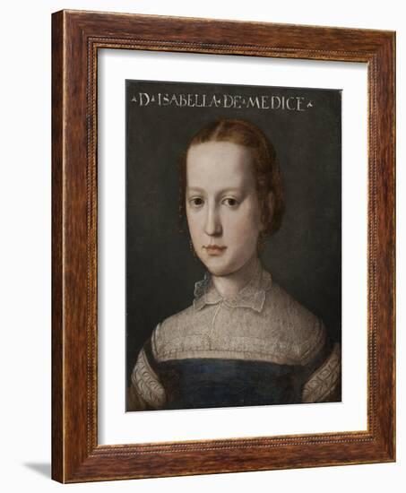 Isabella de Medici, c.1555-Agnolo Bronzino-Framed Giclee Print