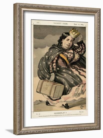 Isabella II-James Tissot-Framed Art Print