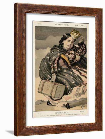 Isabella II-James Tissot-Framed Art Print