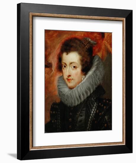 Isabella of Bourbon (1602-1644)-Peter Paul Rubens-Framed Giclee Print